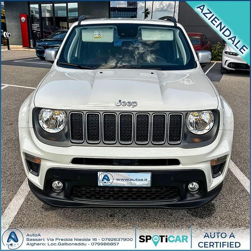 Usata Jeep Renegade Limited 190 CV (139 kW) 2022 Bianco SUV