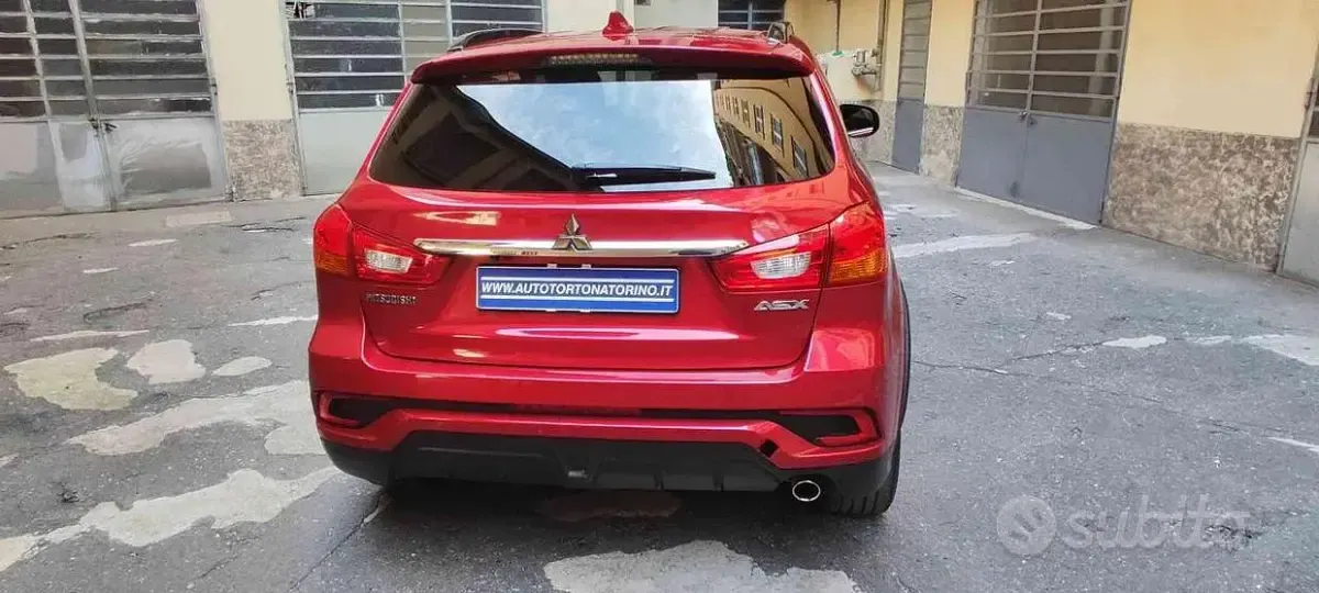 Usata Mitsubishi ASX 117 CV (86 kW) 2019 Bordeaux metallizzato SUV