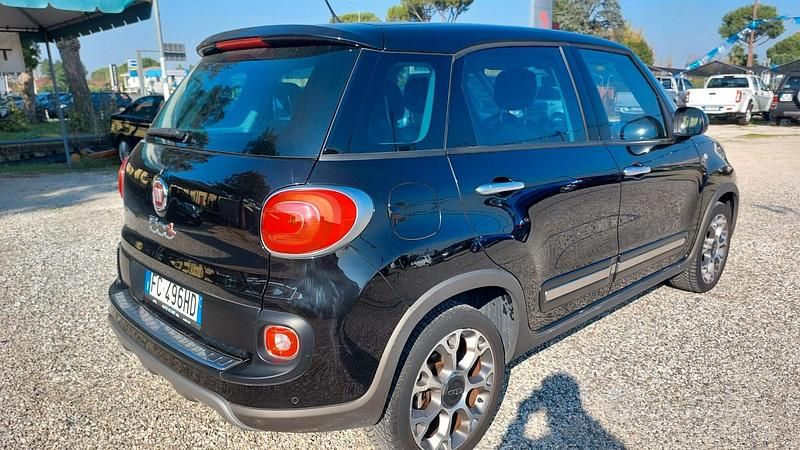 Usata Fiat 500L Lounge 85 CV (62 kW) 2015 Nero Monovolume