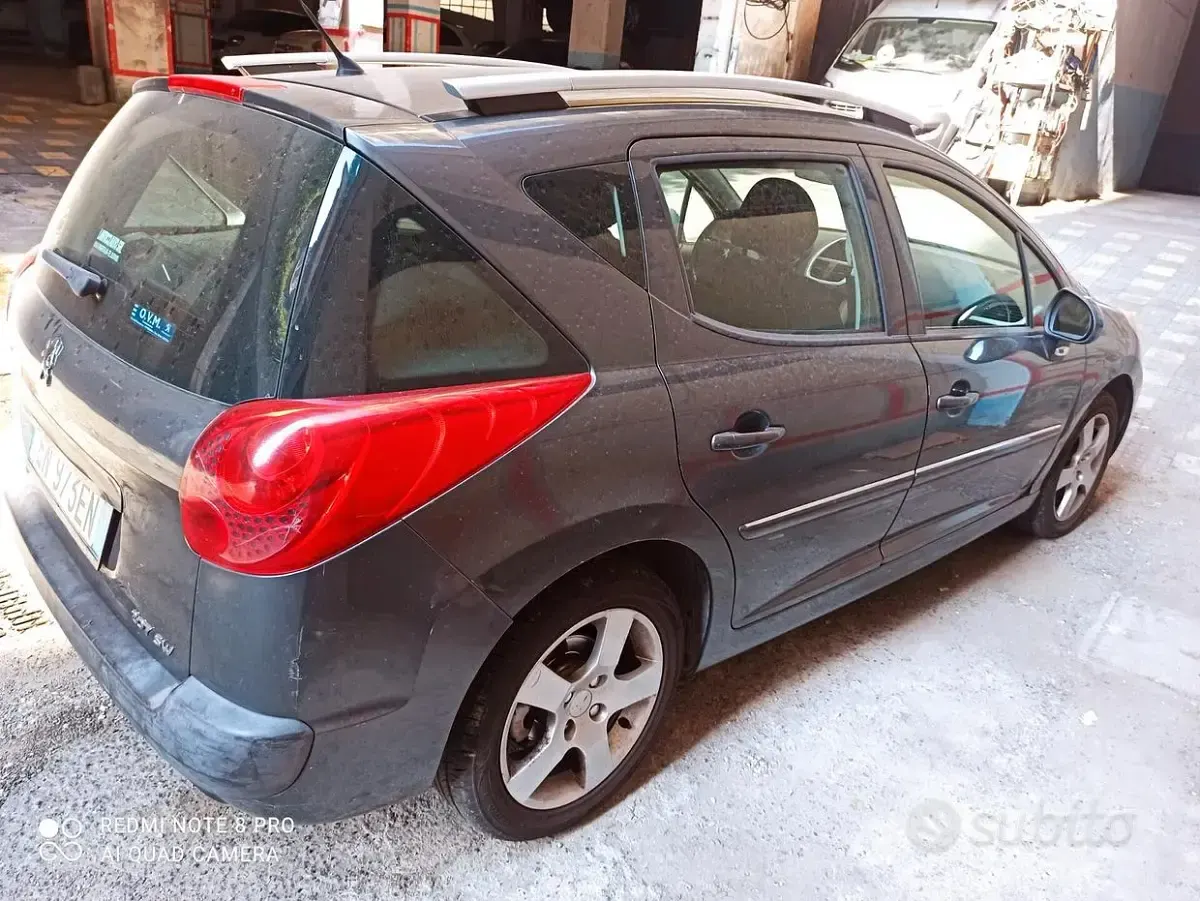 Usata Peugeot 207 Allure 92 CV (67 kW) 2012 Grigio Station wagon