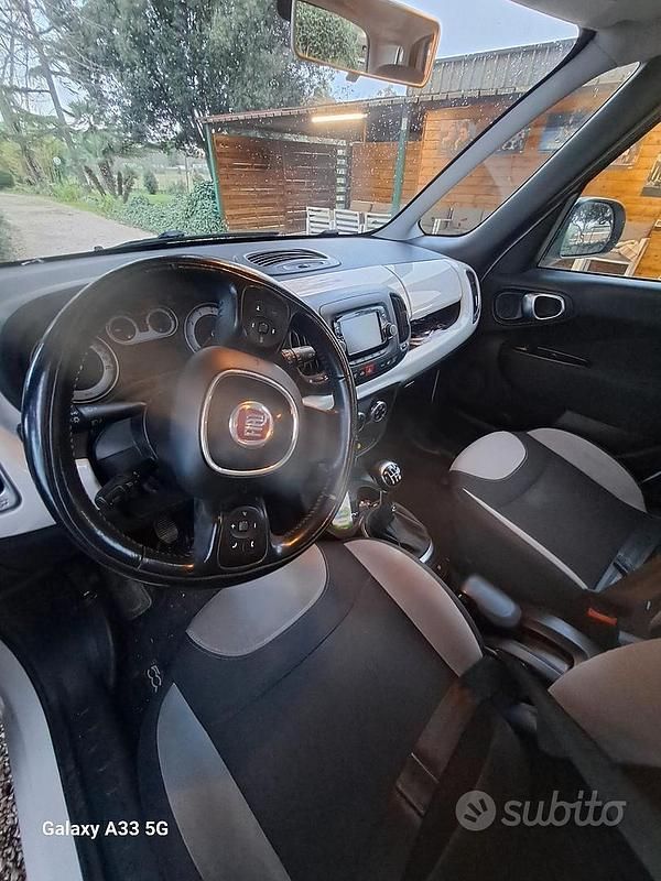 Usata Fiat 500L 95 CV (69 kW) 2016 Bianco Monovolume