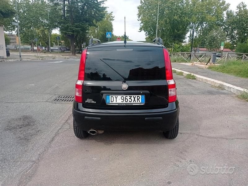 Usata Fiat Panda 60 CV (44 kW) 2010 Nero Utilitaria