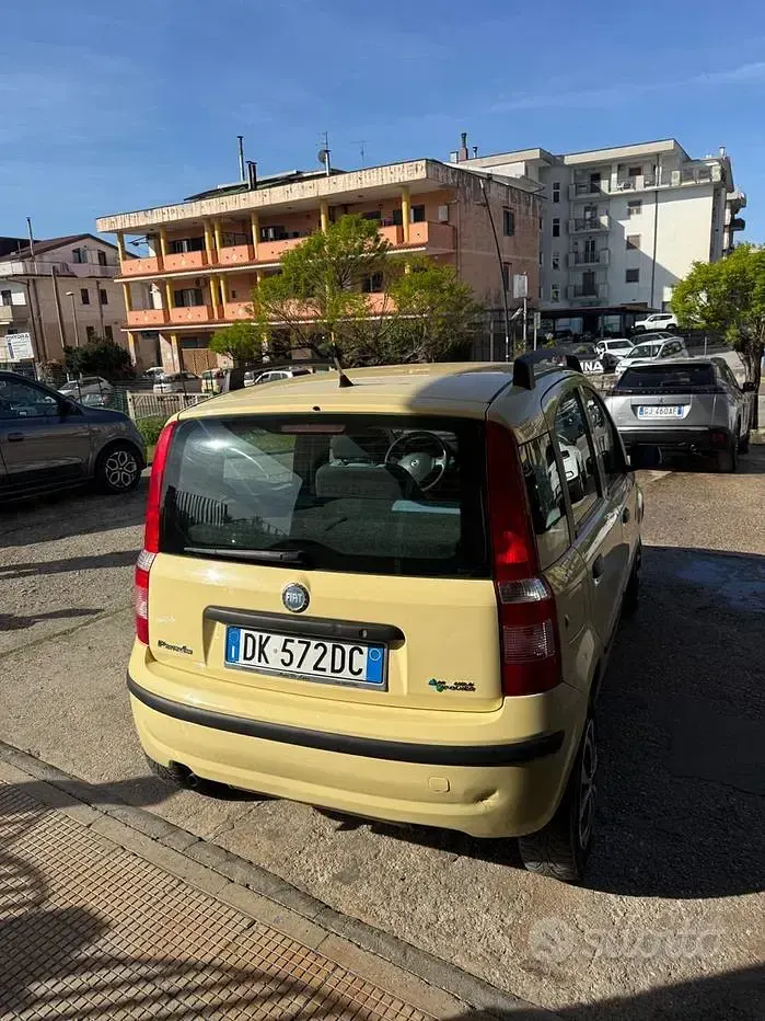 Usata Fiat Panda Dynamic 52 CV (38 kW) 2007 Giallo Utilitaria