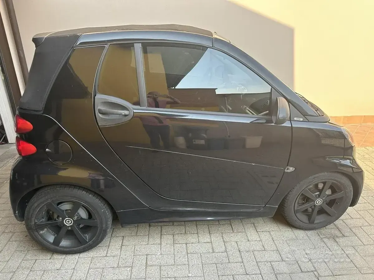 Usata Smart ForTwo Cabrio 71 CV (52 kW) 2010 Nero Cabrio