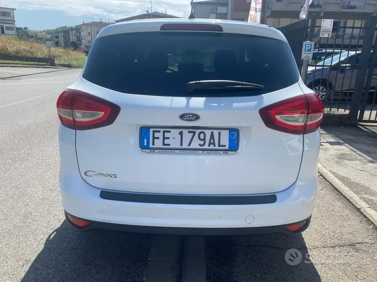 Usata Ford C-MAX Business Edition 120 CV (88 kW) 2016 Bianco Monovolume