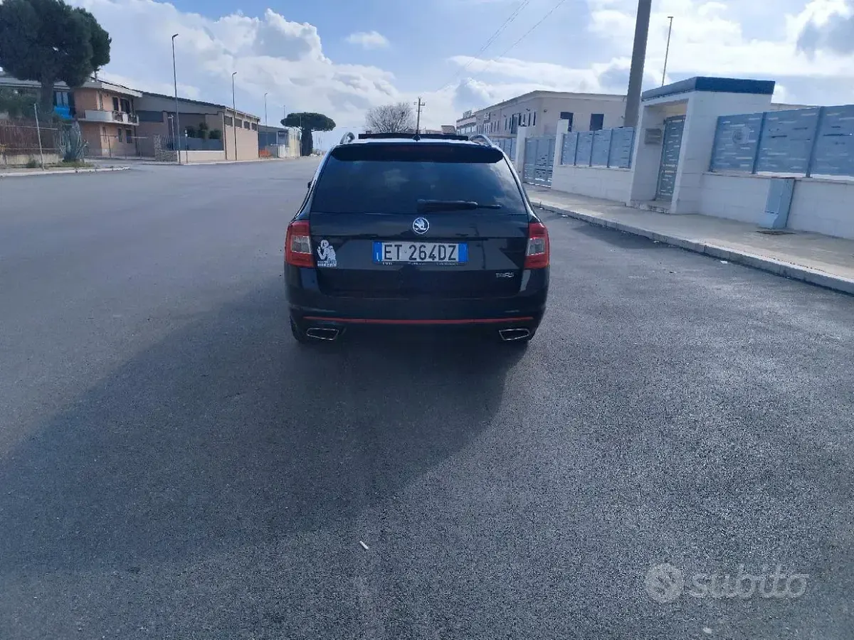 Usata Skoda Octavia RS 184 CV (135 kW) 2013 Nero Station wagon