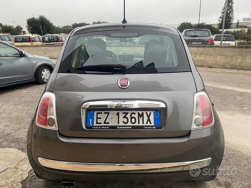 Usata Fiat 500 Lounge 69 CV (50 kW) 2015 Grigio Berlina