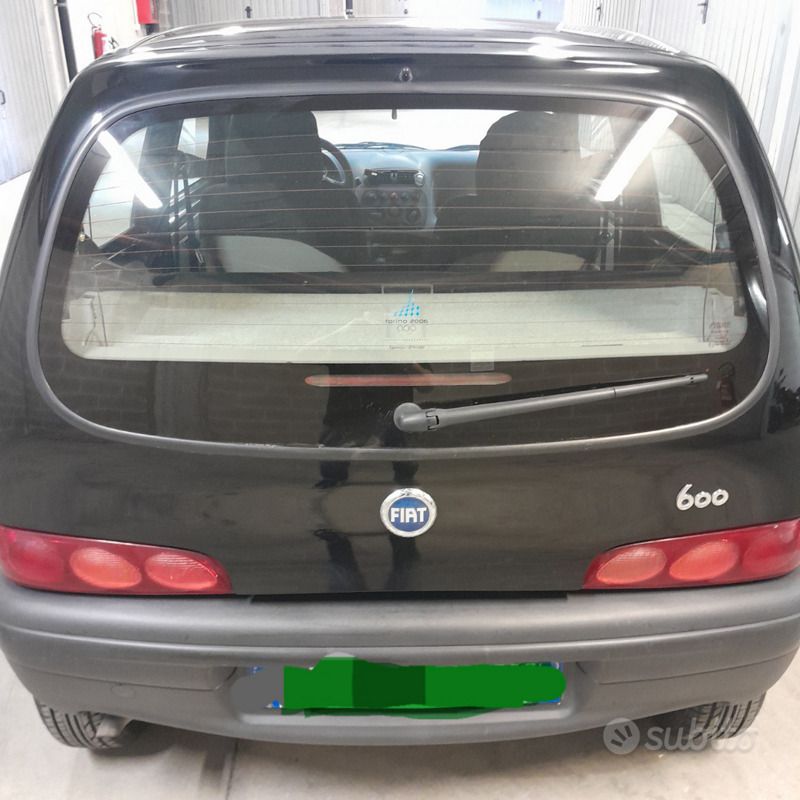 Usata Fiat 600 54 CV (39 kW) 2006 Nero Utilitaria