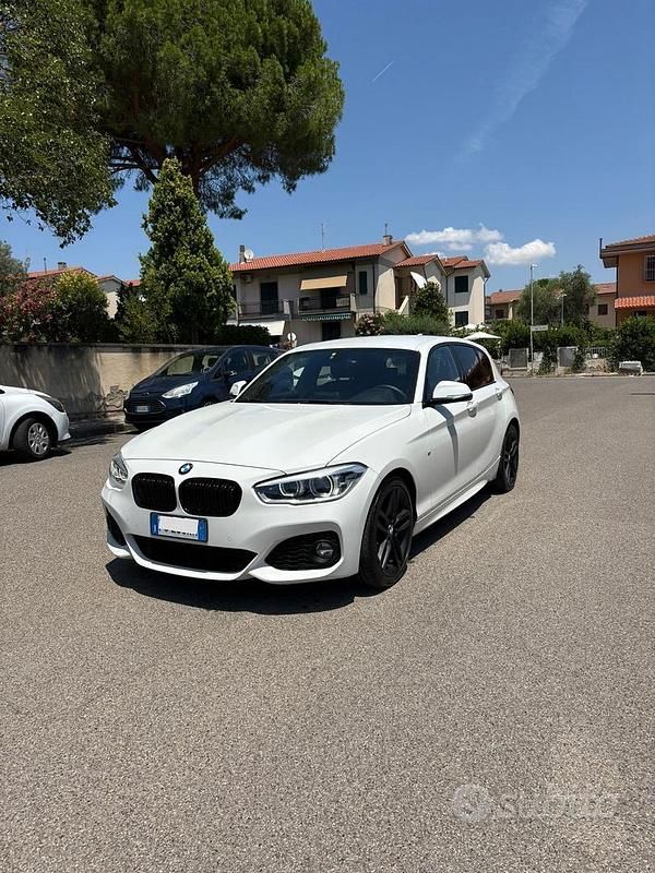 Usata BMW 116 M Sport 116 CV (85 kW) 2017 Bianco Utilitaria