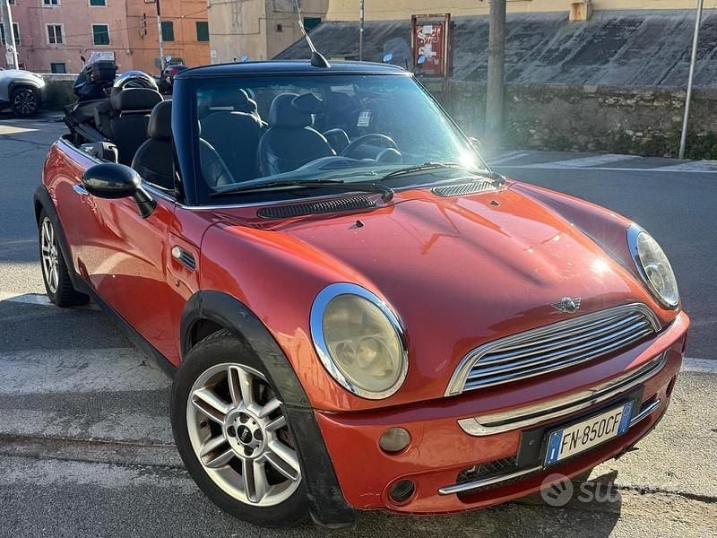 Usata Mini Cooper Cabriolet 116 CV (85 kW) 2004 Arancione Cabrio