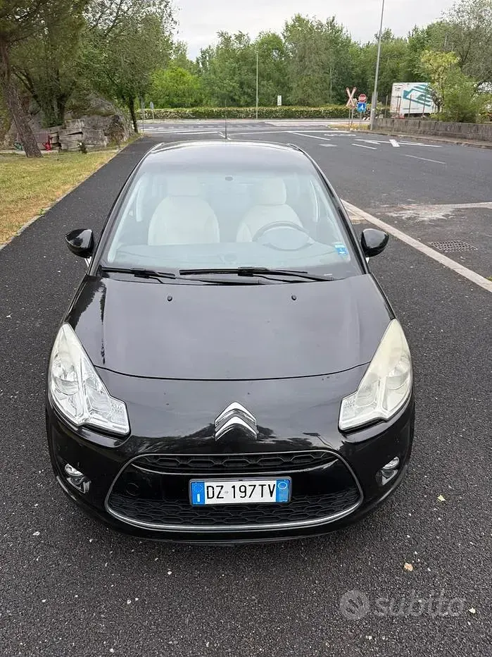 Usata Citroën C3 95 CV (69 kW) 2010 Nero Berlina