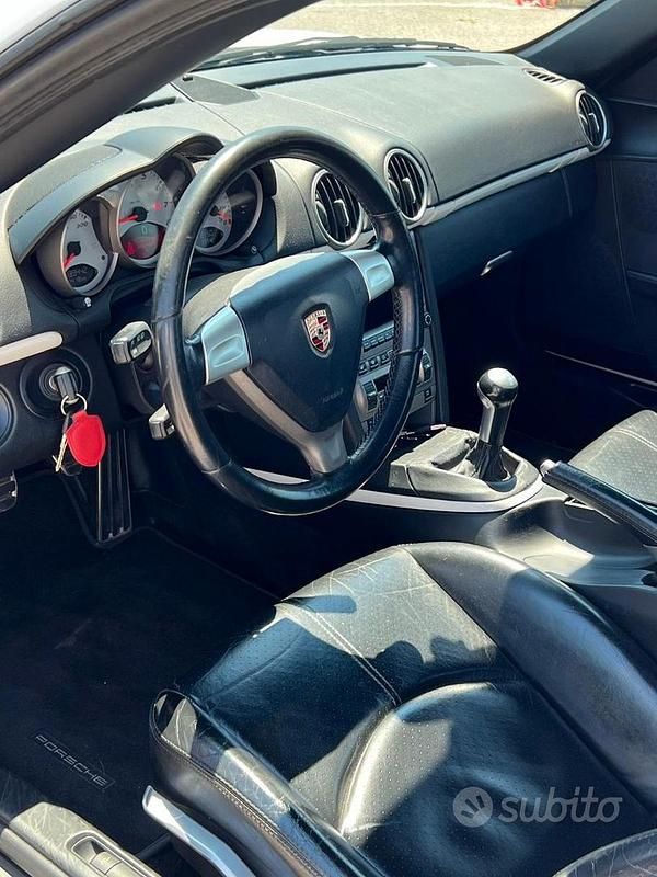 Usata Porsche Cayman 295 CV (216 kW) 2007 Bianco Coupé