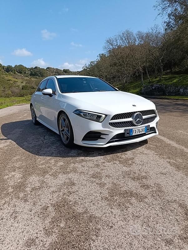 Usata Mercedes A180 Premium 2019 Bianco Berlina
