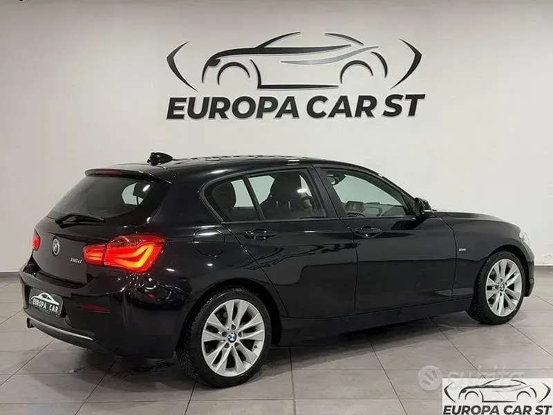 Usata BMW 116 Efficient Dynamics 116 CV (85 kW) 2017 Nero Utilitaria