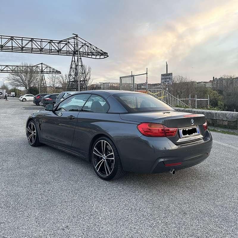 Usata BMW 420 M Sport 184 CV (135 kW) 2014 Grigio Cabrio