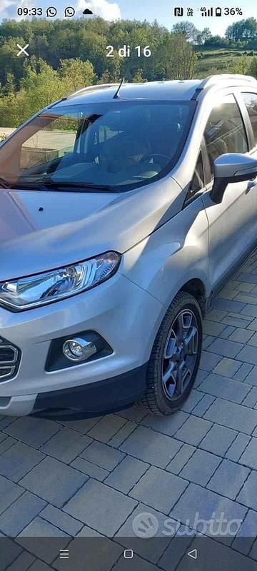 Grigio Usata 2017 Ford Ecosport Titanium SUV | 10.000 € (Super prezzo) - Immagine 1/4