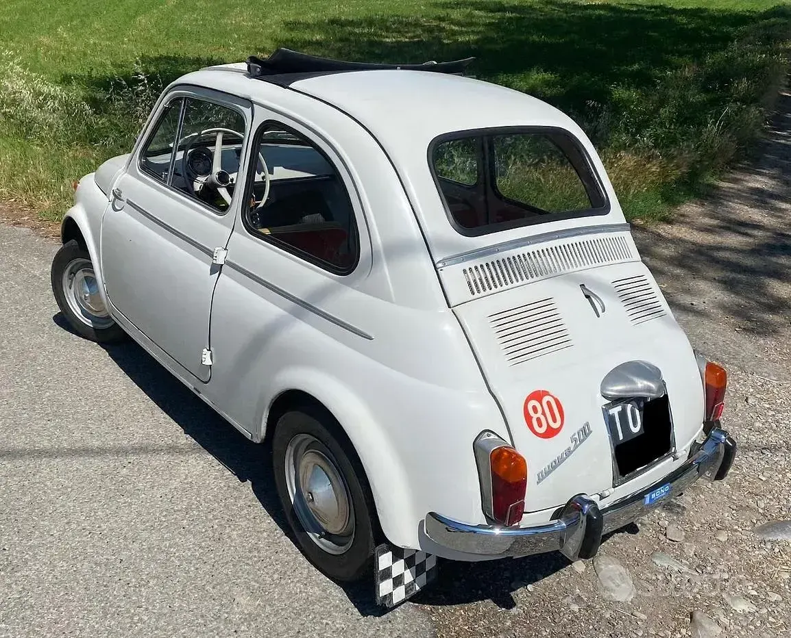 Usata Fiat Cinquecento 1960 Bianco Utilitaria