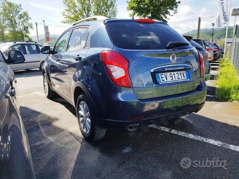 Usata SsangYong Korando 150 CV (110 kW) 2014 Blu SUV