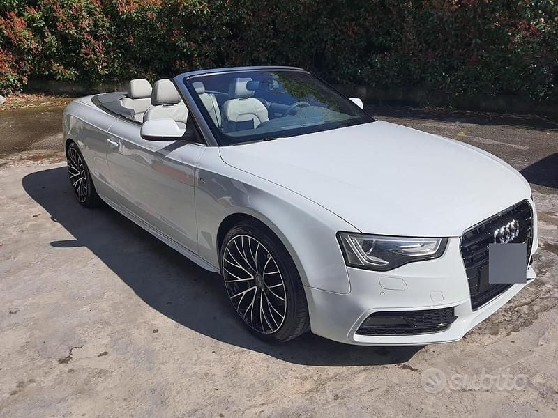 Usata Audi A5 Cabriolet 2012 Bianco Cabrio