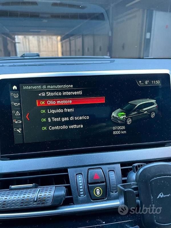 Usata BMW 220 Gran Tourer Luxury Line 190 CV (139 kW) 2017 Blu Monovolume