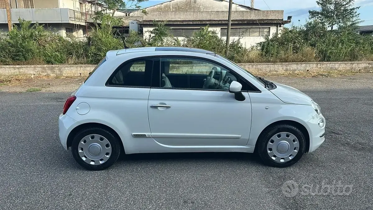 Usata Fiat 500 Pop 69 CV (50 kW) 2017 Bianco Berlina