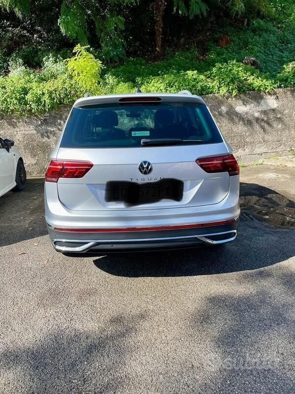 Usata VW Tiguan Elegance 150 CV (110 kW) 2021 Grigio SUV