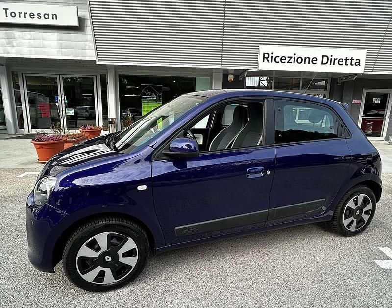 Usata Renault Twingo SE 69 CV (50 kW) 2018 Blu/azzurro Utilitaria