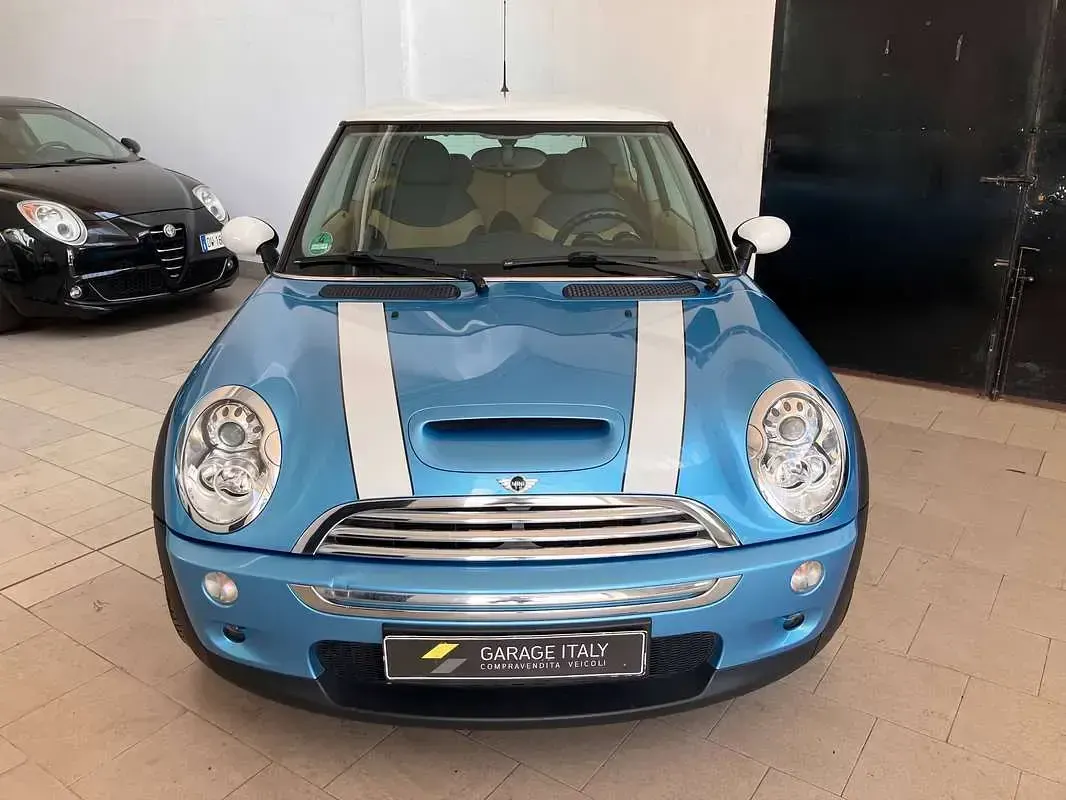 Usata Mini Cooper S 170 CV (125 kW) 2004 Blu/azzurro Utilitaria