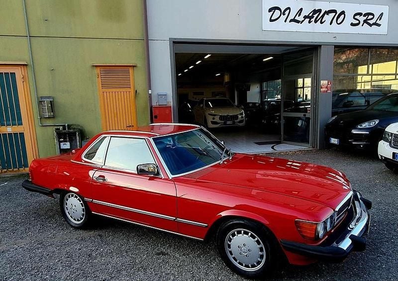 Rosso Usata 1988 Mercedes 560 Cabrio | 49.999 € - Immagine 1/4