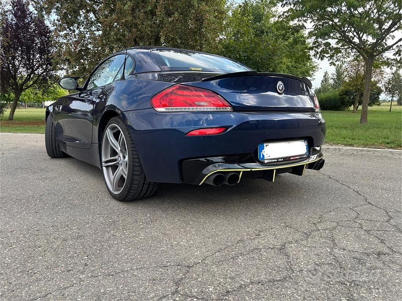 Usata BMW Z4 M Sport 2014 Blu Cabrio