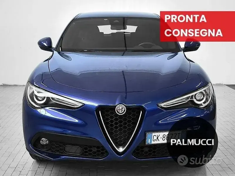 Usata Alfa Romeo Stelvio Business 190 CV (139 kW) 2022 Blu SUV