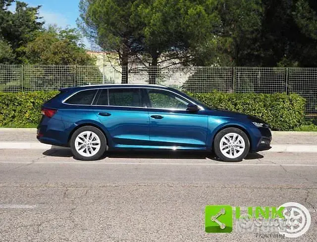 Usata Skoda Octavia G-TEC Style 131 CV (96 kW) 2021 Blu Station wagon
