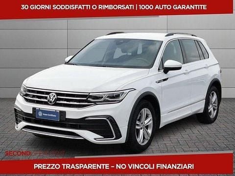 Usata VW Tiguan R-line 150 CV (110 kW) 2023 Bianco SUV