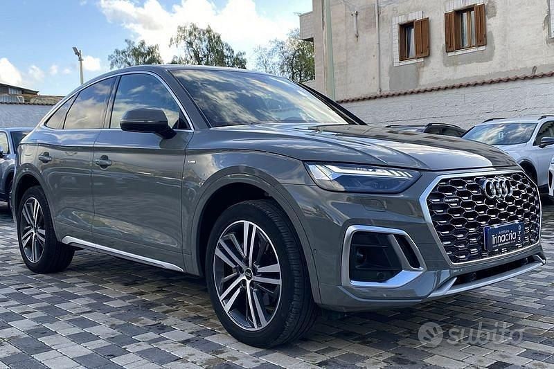 Usata Audi Q5 S-line plus 204 CV (150 kW) 2022 Grigio SUV