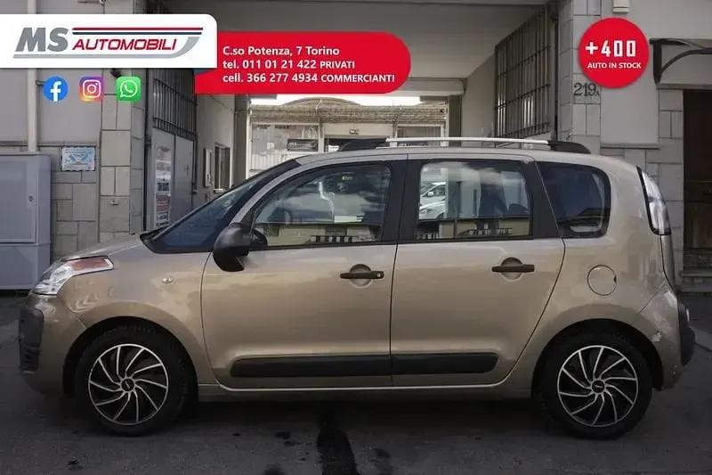 Usata Citroën C3 Picasso Exclusive 95 CV (69 kW) 2009 Oro Monovolume