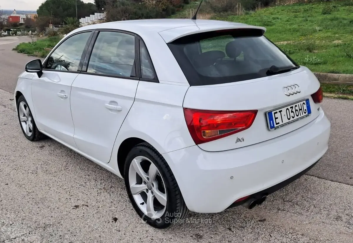 Usata Audi A1 Ambition 143 CV (105 kW) 2014 Bianco Utilitaria