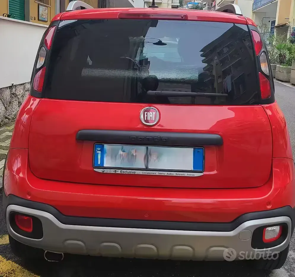 Usata Fiat Panda Cross Cross 85 CV (62 kW) 2020 Rosso Utilitaria