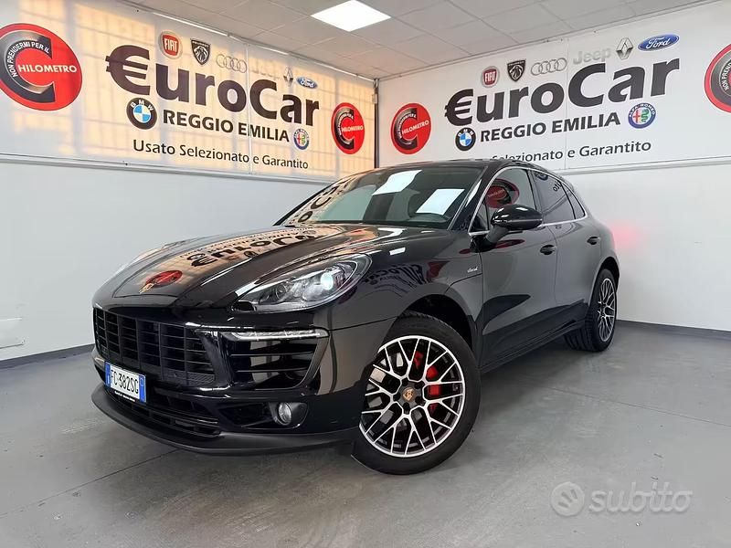 Usata Porsche Macan 250 CV (183 kW) 2016 Nero SUV