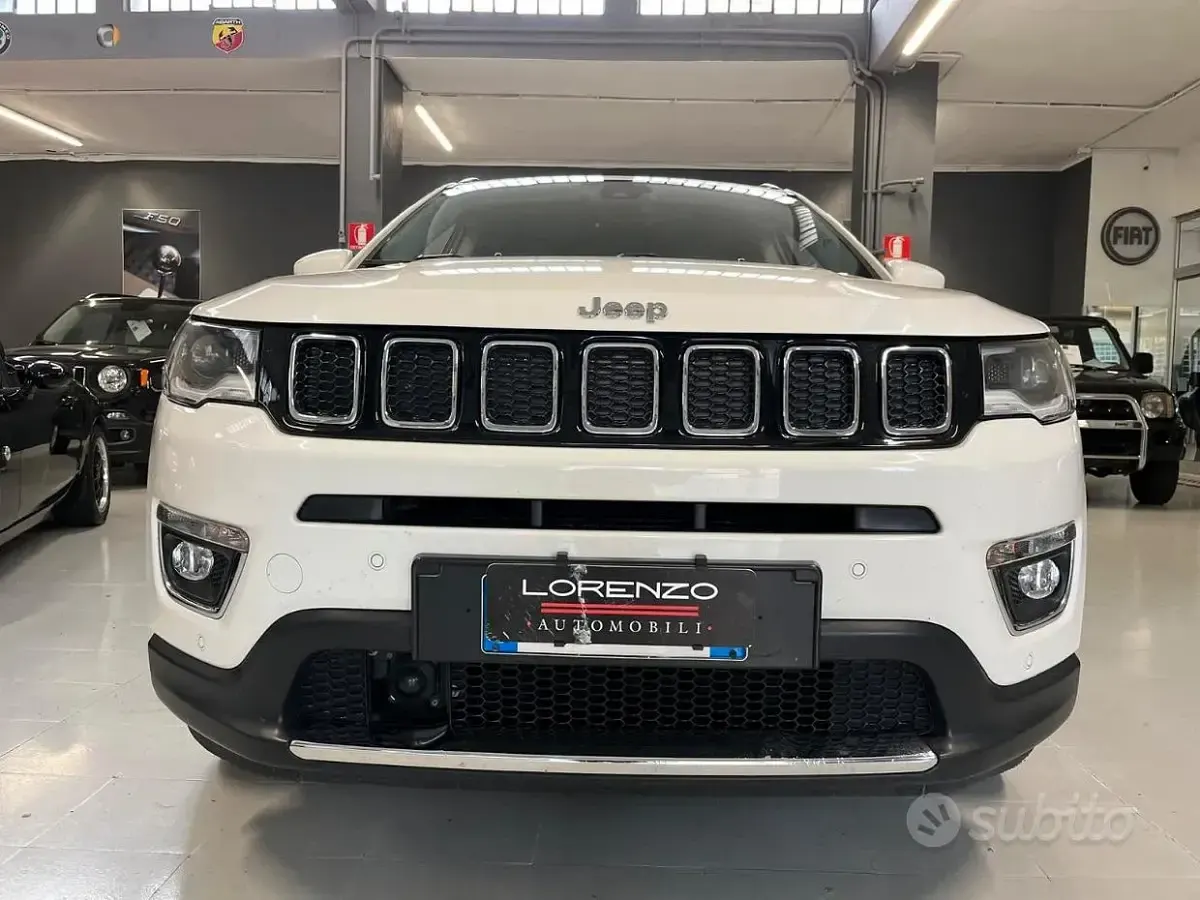 Usata Jeep Compass Limited 120 CV (88 kW) 2017 Bianco SUV