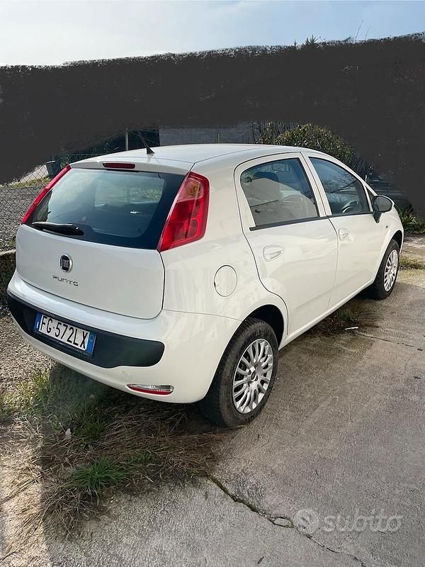 Usata Fiat Punto 2013 Bianco Utilitaria