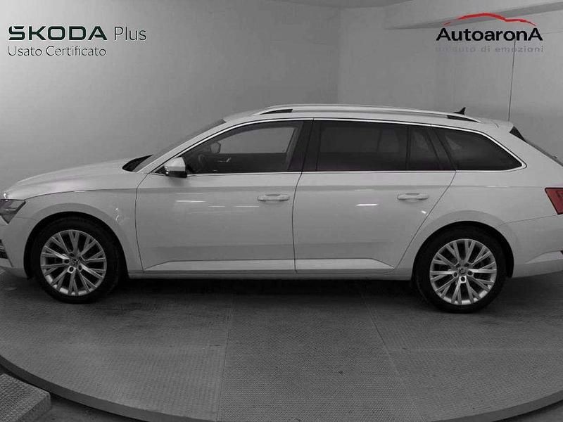 Brugt Skoda Superb Style 156 HK (114 kW) 2021 Hvid Stationcar