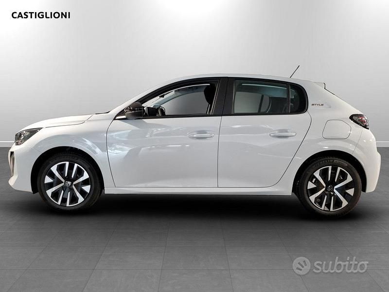 Nuova Peugeot 208 Style 101 CV (74 kW) 2025 Bianco Utilitaria