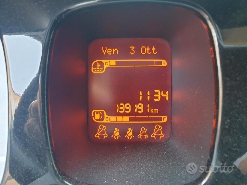 Usata Fiat Panda 69 CV (50 kW) 2013 Grigio Utilitaria
