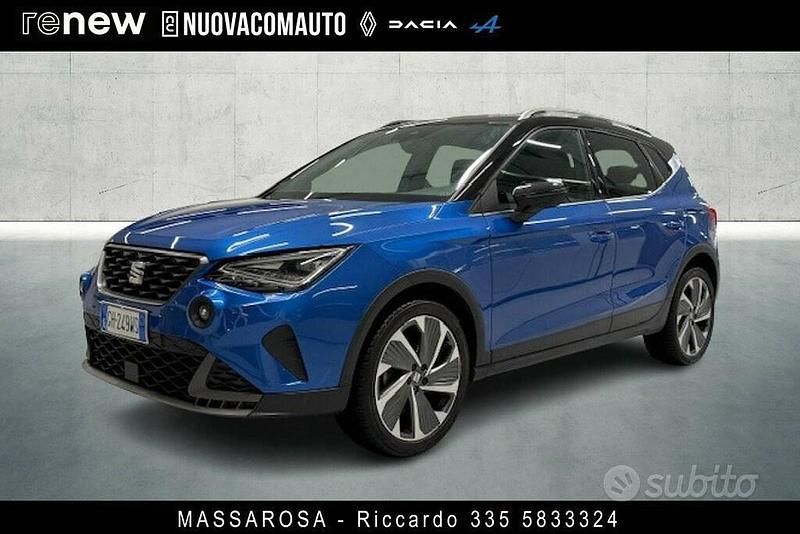 Usata Seat Arona FR 90 CV (66 kW) 2022 Blu SUV