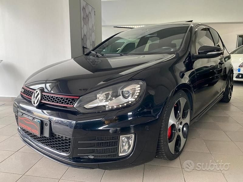 Usata VW Golf VI GTI 210 CV (154 kW) 2011 Nero Utilitaria