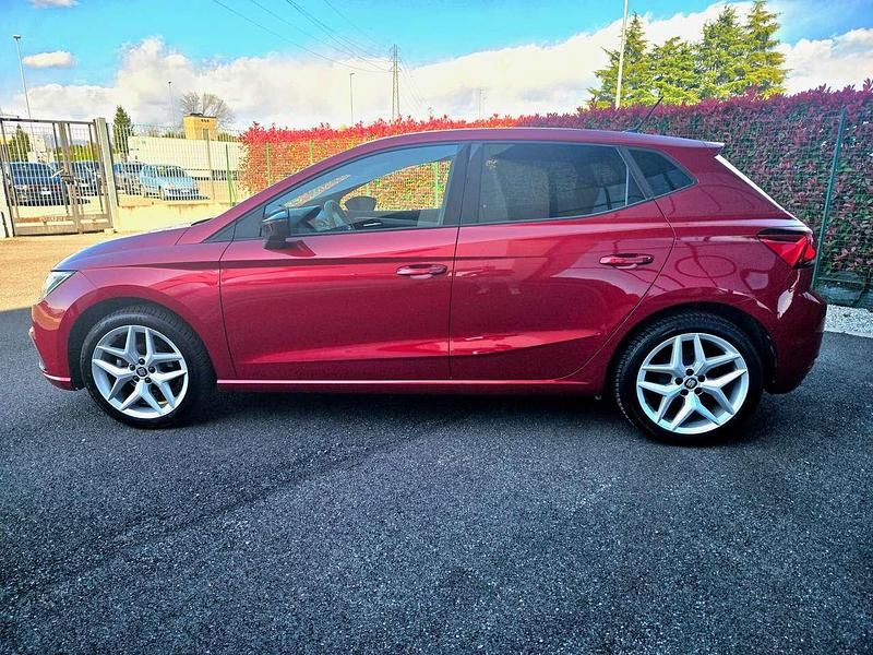 Usata Seat Ibiza FR 90 CV (66 kW) 2021 Rosso Utilitaria