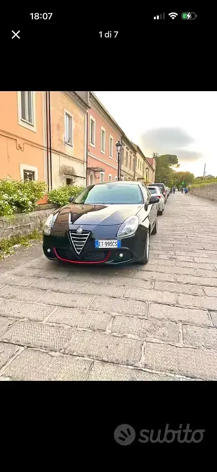 Usata Alfa Romeo Giulietta 170 CV (125 kW) 2013 Nero Utilitaria