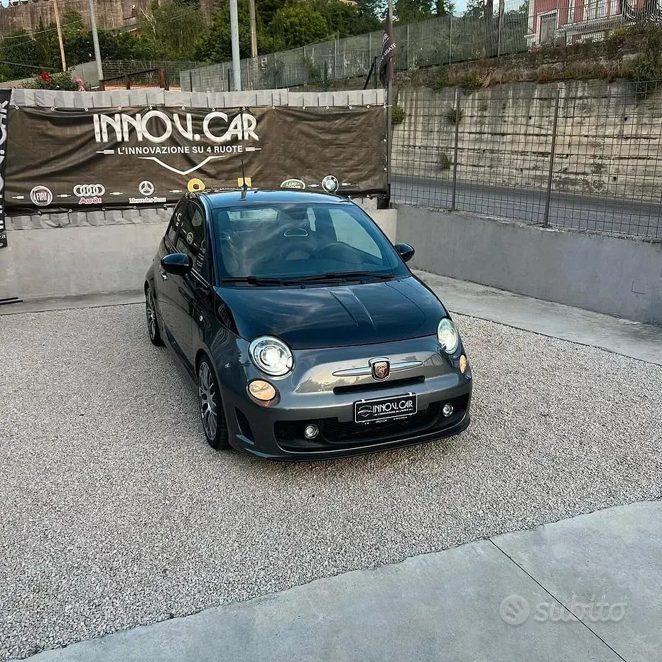 Usata Abarth 500 135 CV (99 kW) 2015 Grigio Utilitaria