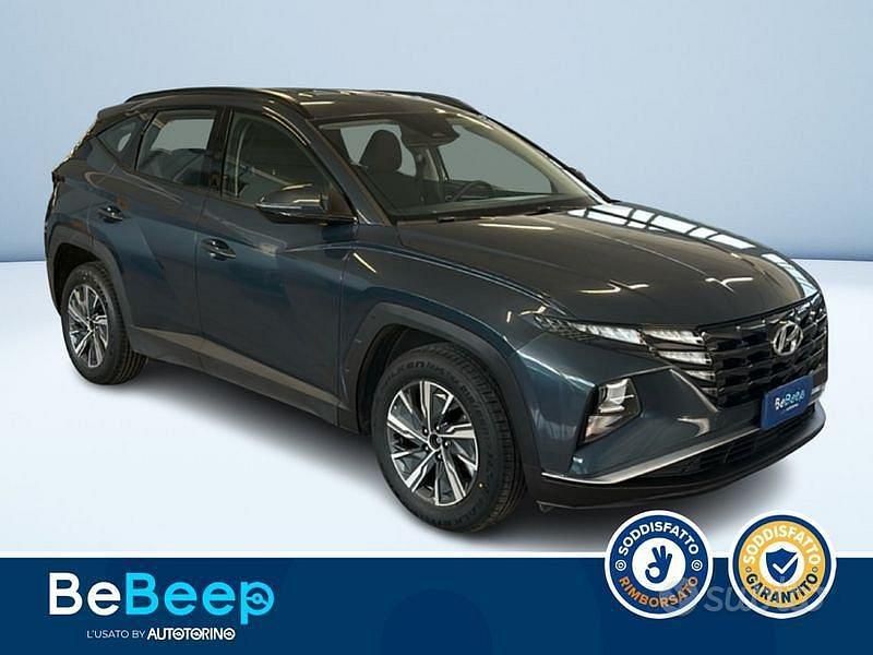 Usata Hyundai Tucson 180 CV (132 kW) 2022 Azzurro metallizzato SUV