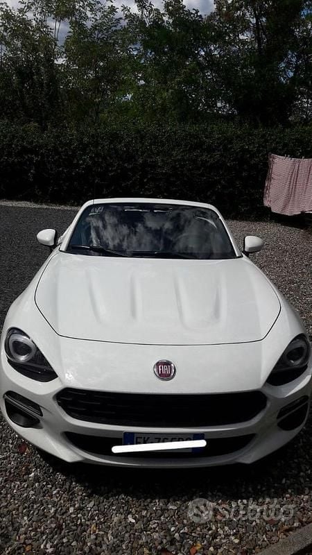 Usata Fiat 124 Spider 2017 Bianco Cabrio
